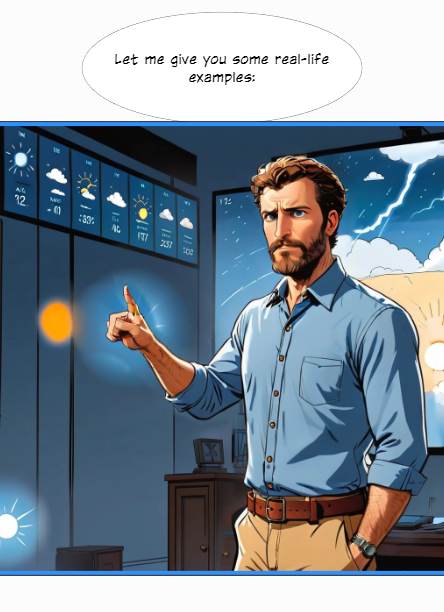 Comic Panel 5: Measuring CO2 and methane